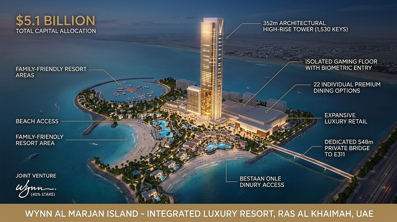 Wynn Al Marjan Island Architectural Blueprint